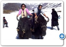 Tourist in Rohtang Pass